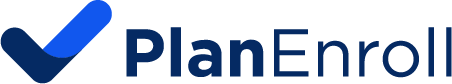 PlanEnroll logo transparent background