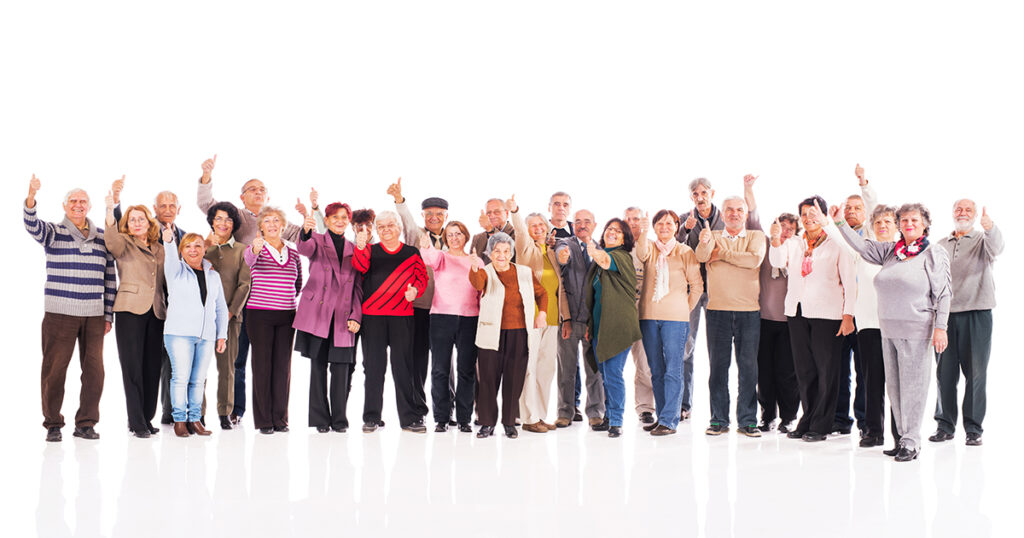 Image of people that would refer an agent to others.